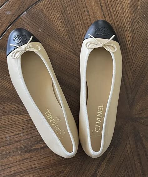 ballerina chanel de ballet|chanel ballerinas beige.